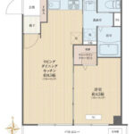 赤堤ハイム2階部分 間取り