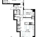 ソーケン日暮里マンション403 間取り