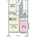ライオンズガーデンシティ両国802 間取り