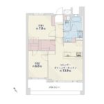 レクセルガーデン志村坂上302 間取り