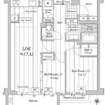 ハイレーゼ三軒茶屋307 間取り