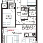 アパガーデンズ新宿戸山公園418 間取り