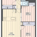 ワコー徳丸マンション204 間取り