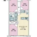 ソルフェスタ赤羽509 間取り