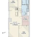 ニューハイツ大森407 間取り