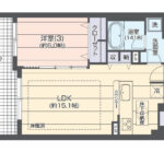 ときわ台メリーガーデン107 間取り