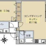 東砂五丁目ハイツ502 間取り