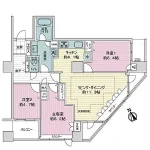 西早稲田シティタワー16 間取り