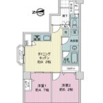 トーア駒込マンション517 間取り