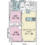 ヴェラハイツ本所吾妻橋603 間取り