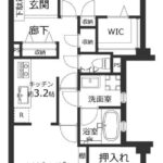 平井サンハイツ703 間取り