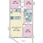 コスモ小豆沢公園303 間取り