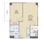 ニューハイツ大塚201 間取り
