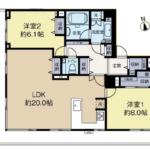 パロス白金802 間取り