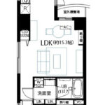 ガーデンホーム大森1301 間取り