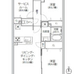 ファミール亀有壱番館207 間取り