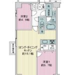 大山ダイカンプラザ801 間取り