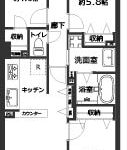 ガーデンホーム南千住エクスプラザ505 間取り