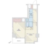 ライオンズマンション西五反田1007 間取り