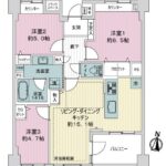 クレッセント東中野レジデンス 間取り