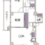 中野パークハウス801 間取り