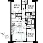ザパークハウスオイコス赤羽志茂302 間取り