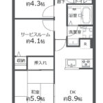 セザール上板橋503 間取り