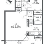 グランシティ瑞江502 間取り