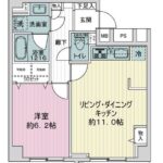 エクセルシオール新宿7 間取り