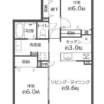 クレストフォルム高井戸南101 間取り