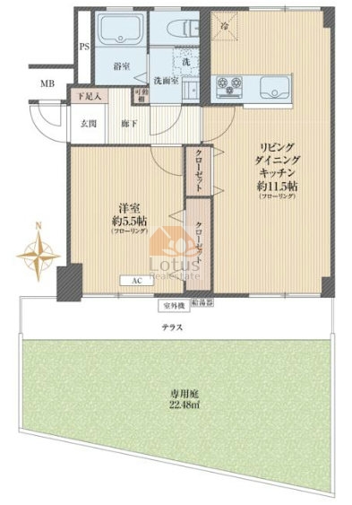 パークハイツ大森間取図