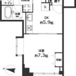 シルバープラザ白山705 間取り