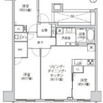 グローリオ板橋本町703 間取り