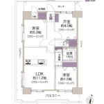朝日シティパリオ板橋本町904 間取り