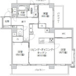グリーンパーク綾瀬２４804 間取り
