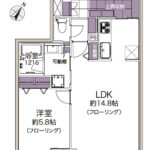トラスト新小岩503 間取り
