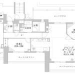 神楽坂パークハウス503 間取り