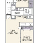 グランドヒルズＡ405 間取り