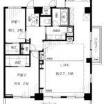 ハイネスロフティ1009 間取り