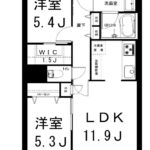 オーベル蓮根704 間取り