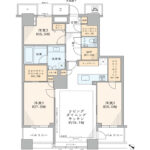 ザ東京タワーズ3511 間取り
