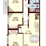 イトーピア上池台マンション407 間取り