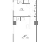 秀和高輪レジデンス224 間取り