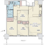 シティテラス目白E303 間取り