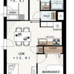 リレント町屋302 間取り