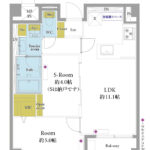 渋谷スカイレジテル301 間取り