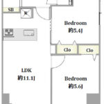 ランジェ青山307 間取り