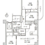 グリーンパーク水元9602 間取り