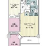 クレストフォルム向島402 間取り