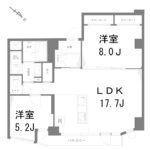 御苑ハイム406 間取り